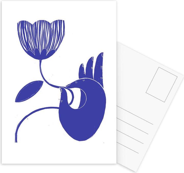 Produktbild Juniqe Dexterity Blue - Blumen (15 Stk.)