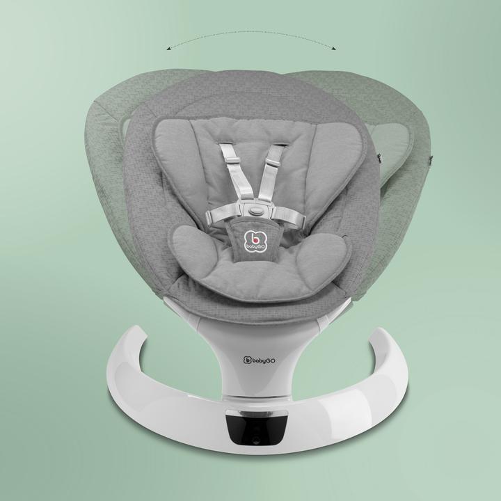 Actual product image BabyGo Swing grau
