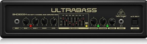 Image du produit Behringer BXD3000H Wzmacniacz basowy (en anglais) (Contrebasse, 300 W)