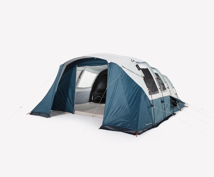 Immagine prodotto Quechua Familienzelt Stangenaufbau - Arpenaz 6.3 F&B 6 Personen 3 Kabinen (Tenda, 25.75 kg, 6 persone)