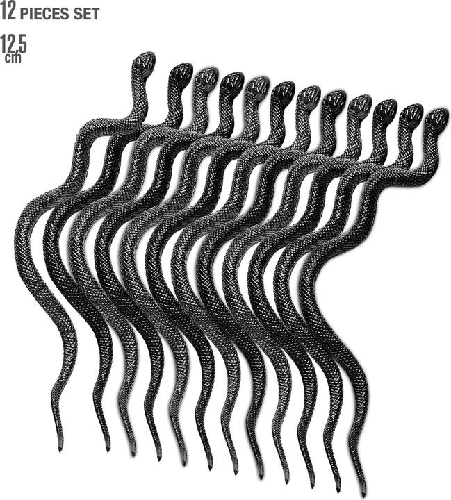Produktbild Widmann Set von 12 Schlangen 12,5cm lang