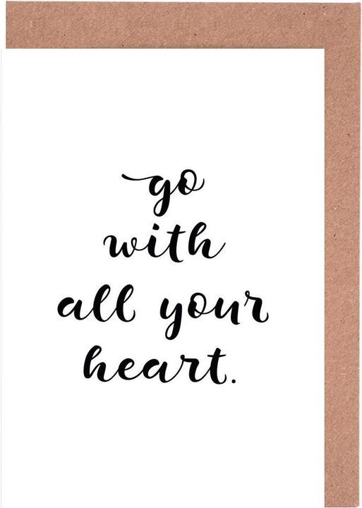 Immagine prodotto Juniqe Tutto il tuo cuore - Motivazione (5 pz.)