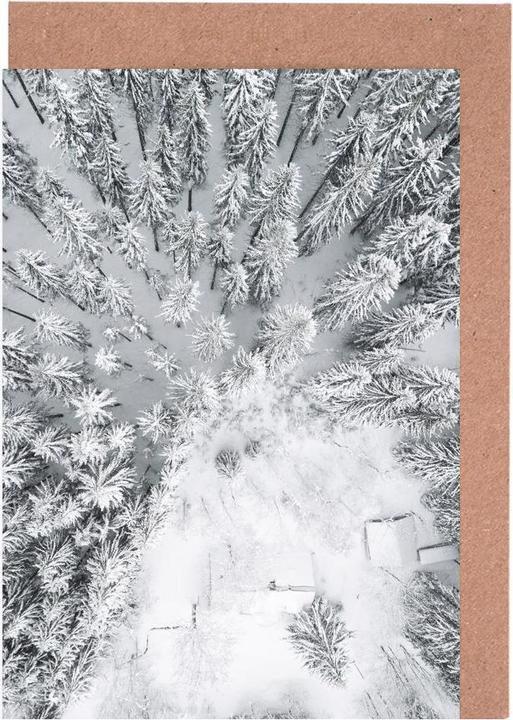 Actual product image Juniqe Calm Winter - Trees (15 pcs.)