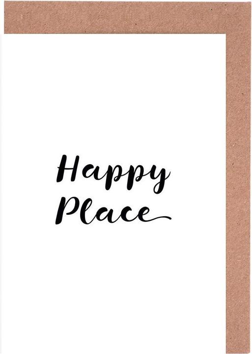 Actual product image Juniqe Happy - Black & White (5 pcs.)