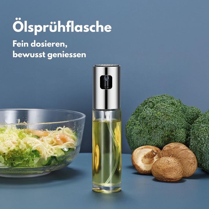 Produktbild Hermex Ölsprühflasche Ölzerstäuber Ölspender Ölflasche mit Zerstäuber (100 ml)