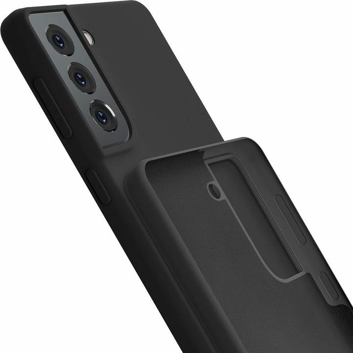 Produktbild 3MK Silicone Case Sam S22 5G S901 czarny/black (Samsung Galaxy S22 5G)