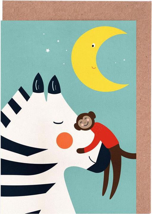 Actual product image Juniqe Goodnight Hug - Zebras (15 pcs.)