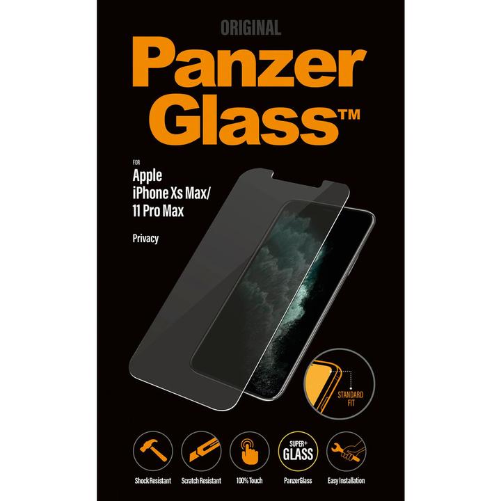 Actual product image PanzerGlass Privacy (1 Piece, Apple iPhone 11 Pro Max, Apple iPhone XS Max)