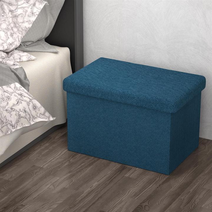 Produktbild Intirilife Sitzbank 49x30x30 cm OZEAN BLAU (30.49 cm)