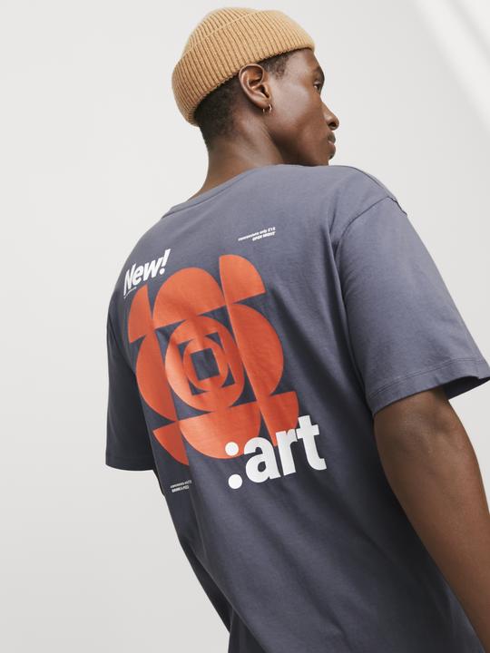 Actual product image Jack & Jones Printed round neck T-shirt T-shirt (L)