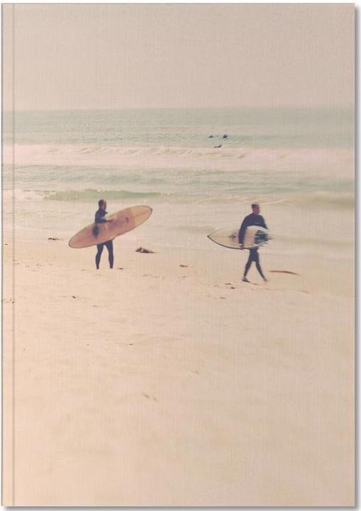 Actual product image Juniqe Two Surfers - Surfing (A5, Lined)