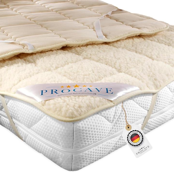 Procave Unterbett mit Lammflor und Schurwolle (180 x 200 cm)