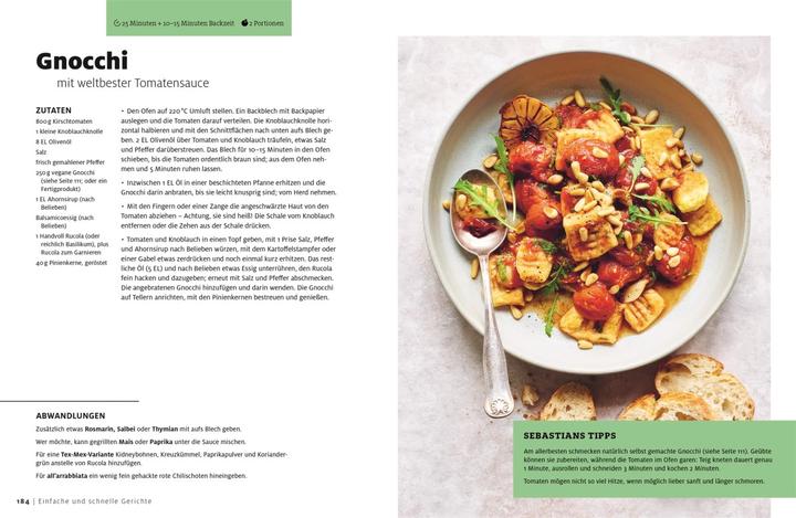 Produktbild Vegane Ernährung für Einsteiger (Deutsch, Niko Rittenau, Sebastian Copien, 2021)