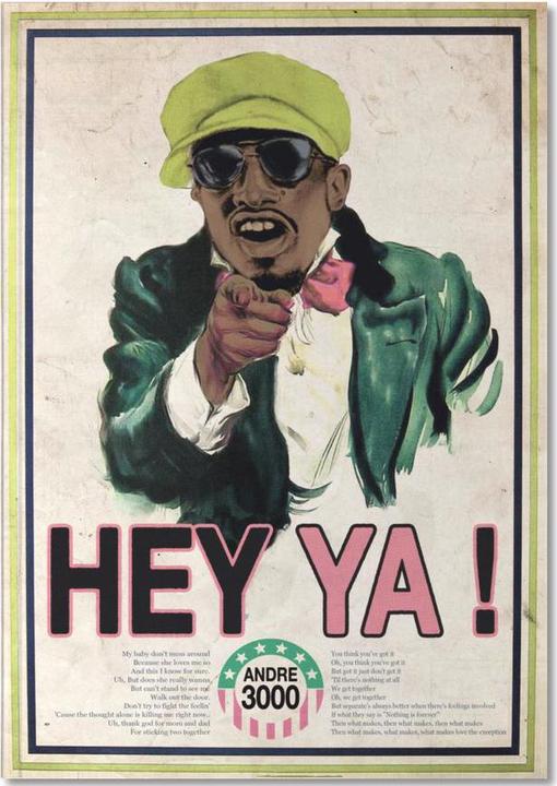 Actual product image Juniqe Hey Ya! #2 - Retro (A5, Dotted, Hardcover)
