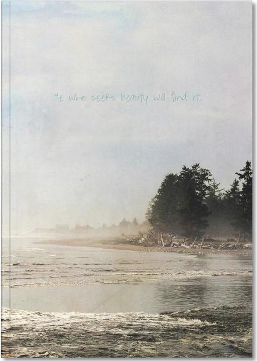 Produktbild Juniqe He Who Seeks Beauty - Zitate & Slogans (A5, Gepunktet, Harter Einband)