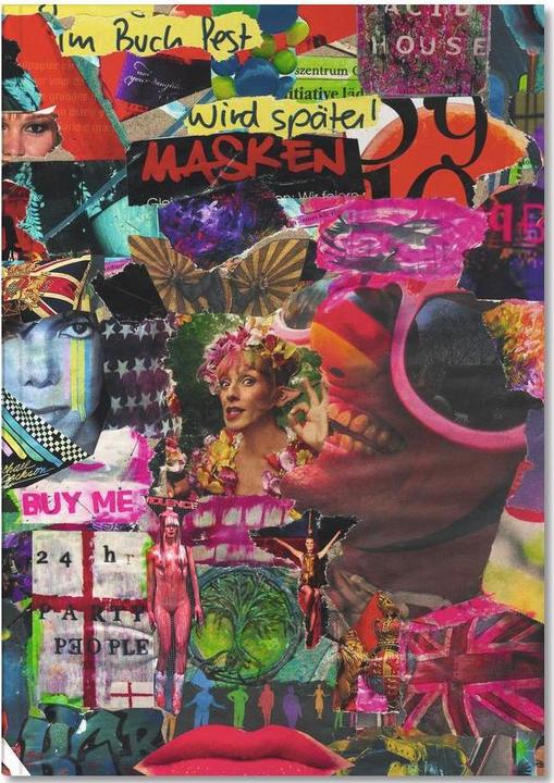 Image du produit Juniqe Maskerade, 2011 - Street Art (A5, À rayures, Couverture rigide)