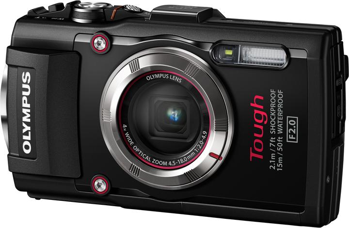 Olympus Tough TG-3, macchina foto subacquea, Full HD, antiurto (1/2,3'')