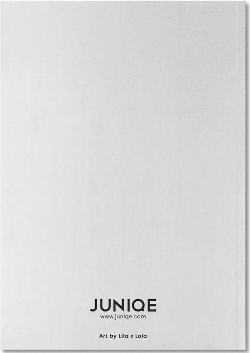Actual product image Juniqe Chihuahua Black | White Photograph (A5, Lined)