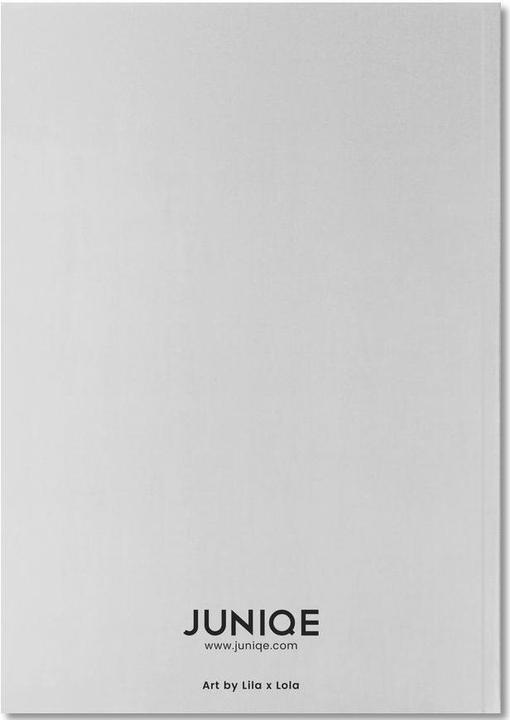 Actual product image Juniqe Zebra Black | White Photograph (A5, Plain)