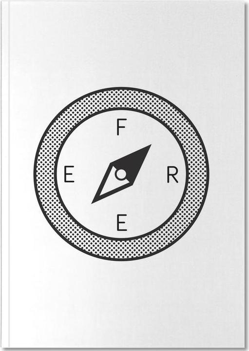 Produktbild Juniqe Free - Reise (A5, Gepunktet, Harter Einband)