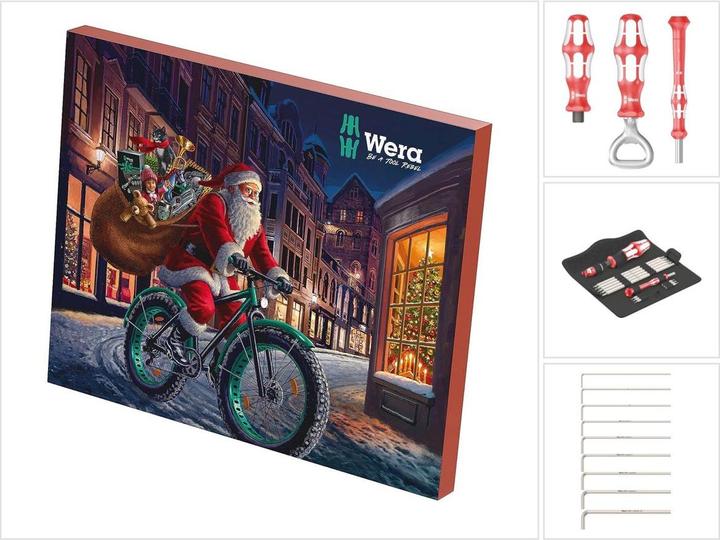 Actual product image Wera Advent calendar 2023