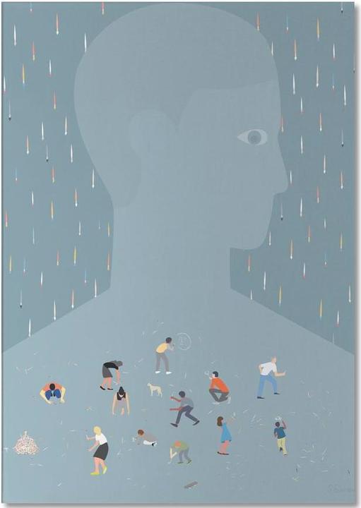Actual product image Juniqe DRØM - Dreamy (A4, Plain)