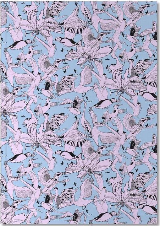Actual product image Juniqe Uccelli - Birds (A5, Plain)