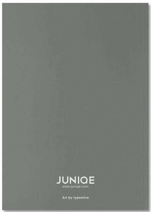 Image du produit Juniqe Die Tanne sagt No. 2 - Citations et slogans (A5, Blanc)