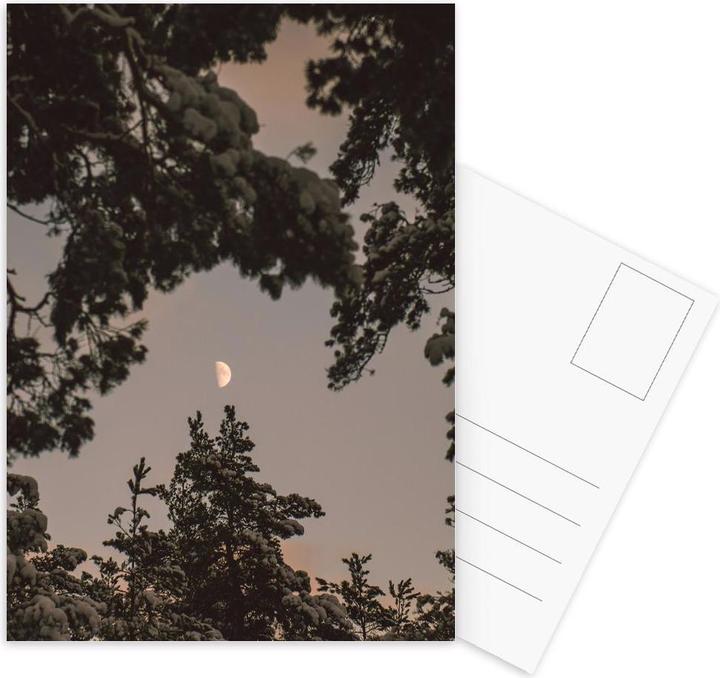 Immagine prodotto Juniqe La Luna - Alberi (5 pz.)