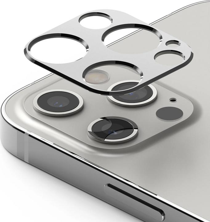 Image du produit Ringke iPhone 12 Pro/12 Pro Max Camera Styling island protector Silver (1 pièce(s), Apple iPhone 12 Pro, Apple iPhone 12 Pro Max)