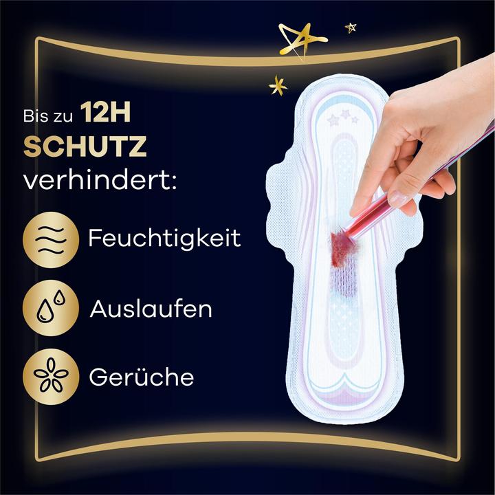 Produktbild Always Ultra Binde Secure Night Extra mit Flügeln (8 x, Damenbinden)