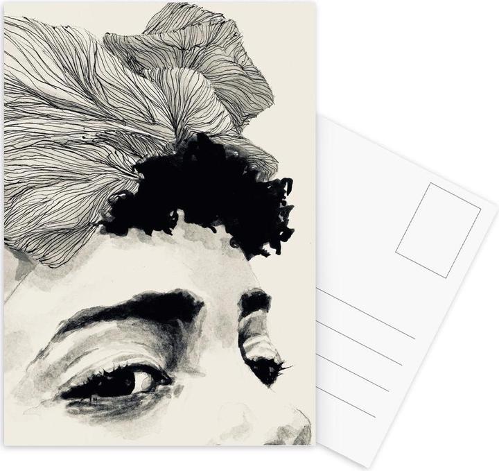 Actual product image Juniqe Look - Fashion Illustrations (15 pcs.)