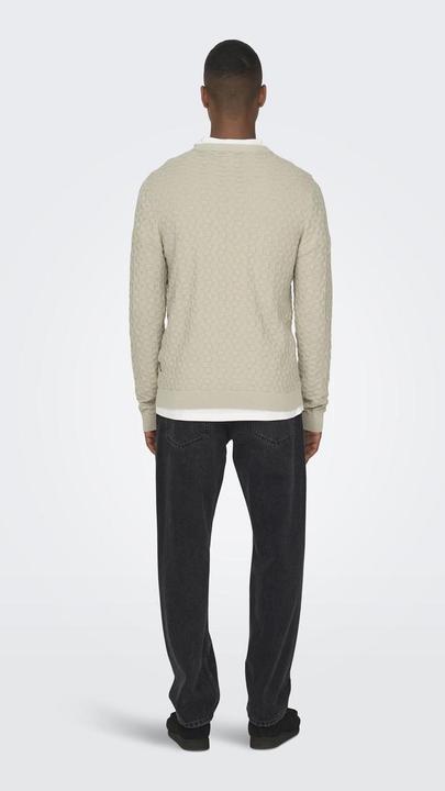 Produktbild Only & Sons Onskalle Reg 12 Struc Crew Knit Noos (XL)