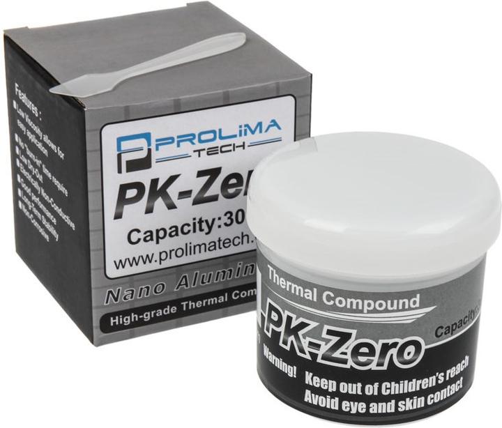 Prolimatech PK-Zero Aluminum Thermal Paste (8 W/m K, 300 g)