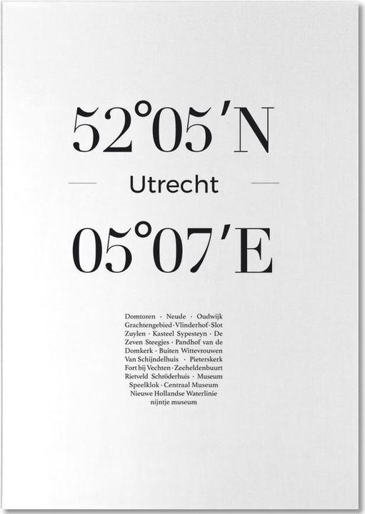 Produktbild Juniqe Utrecht - Schwarz & Weiss (A5, Liniert)