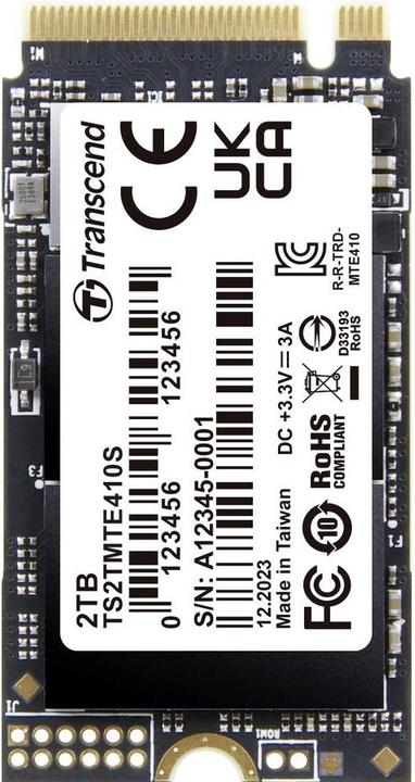 Produktbild Transcend MTE410S (2000 GB, M.2 2242)