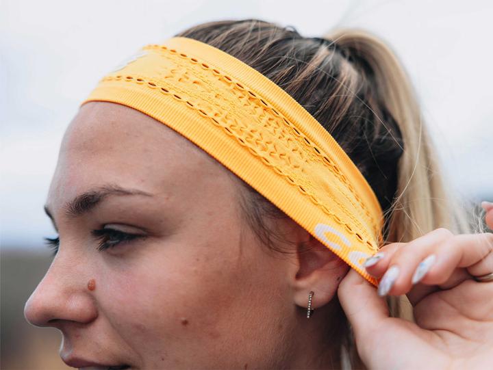 Produktbild Compressport Thin Headband On/Off Citrus