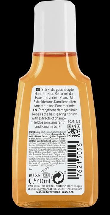 Image du produit Rausch Réparation (40 ml, Shampoing liquide)