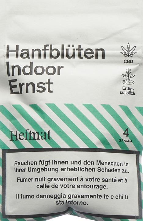 Heimat Hanfblüten Indoor Ernst (4 g, Indoor)