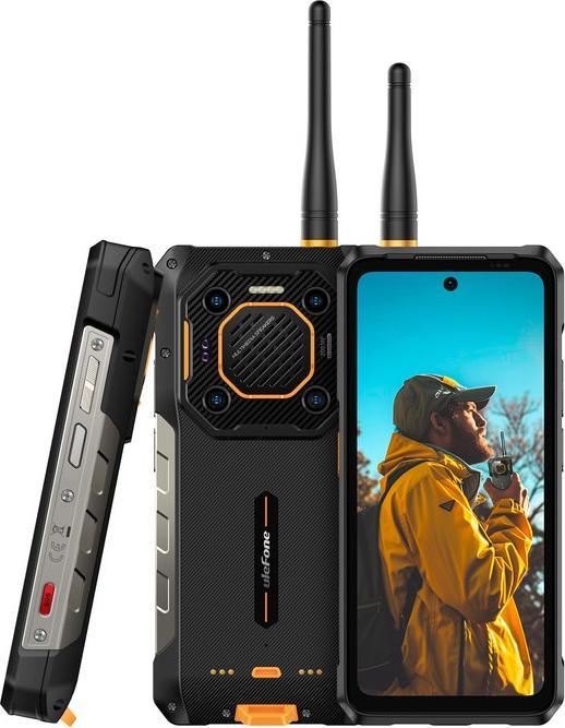 Image du produit Ulefone Armor 26 Ultra Walkie-Talkie (512 Go, Orange, Noir, 6.78", Double SIM, 200 Mpx, 5G)