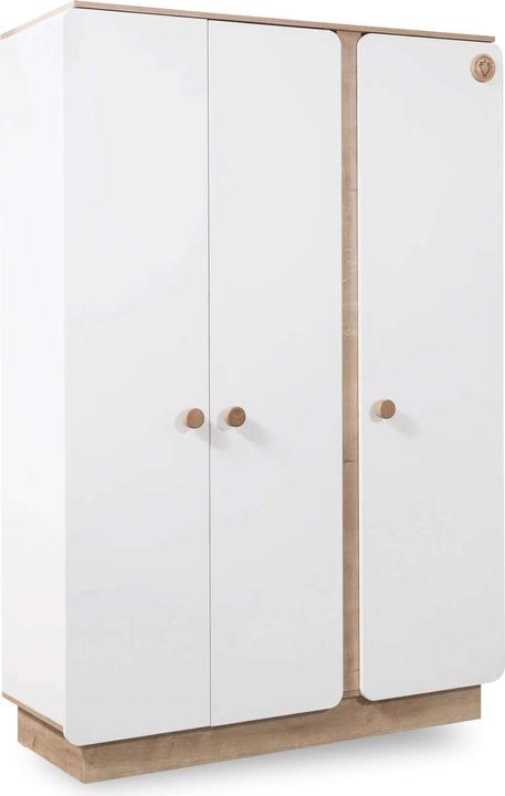 Cilek Armadio per bambini Natura a 3 ante (136 cm)