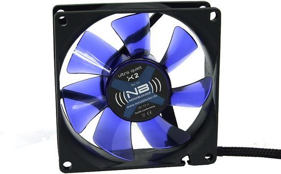Produktbild Noiseblocker NB-BlackSilentFAn X-2 (80 mm, 2 x)