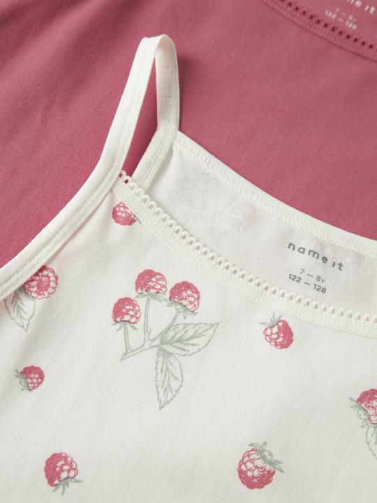 Actual product image Name it Girls Spaghetti-Top Himbeeren (146, 152)