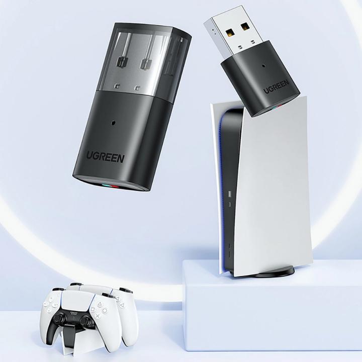 Immagine prodotto Ugreen Trasmettitore USB Bluetooth 5.0 per Nintendo Switch, PC, Laptop (Emittenti)