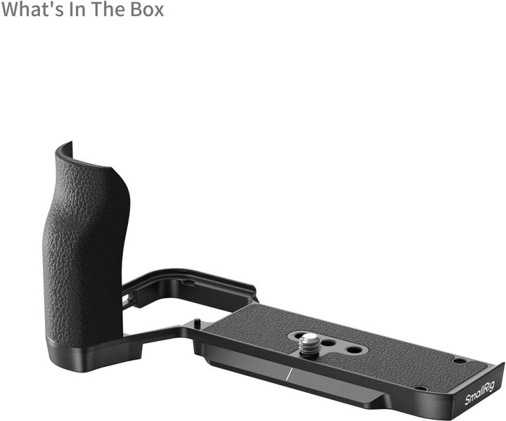 Actual product image SmallRig L-Shape Mount Plate with Silicone Handle 4797 (Grip)