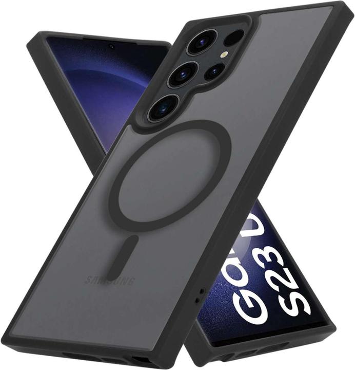 Produktbild Cadorabo Hülle für Samsung Galaxy S23 ULTRA kompatibel mit MagSafe (Samsung Galaxy S23 Ultra)