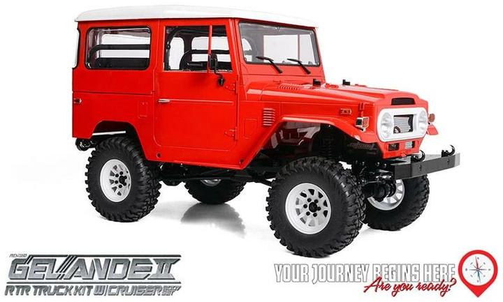 Image du produit Rc4Wd Scale Crawler Terrain II Cruiser RTR, 1:10 (RTR Prêt à fonctionner)