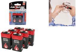 Productafbeelding Ansmann Alkaline batterijblok E 6LR61, 6st. (6 Pcs., 9V Block)