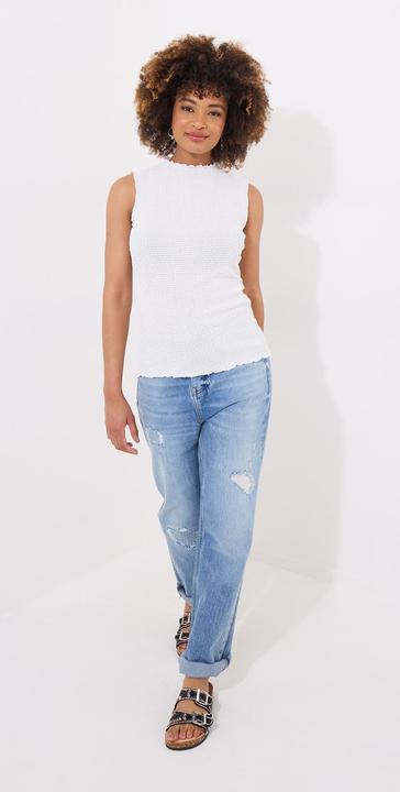 Actual product image Joe Browns Lettuce Edge Sleeveless Top