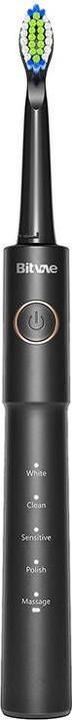Actual product image Bitvae Sonic toothbrush with tips set and travel case BV E11 (Black) (Sonic toothbrush)